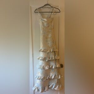 V. CHAPMAN The Piana Dress in Ice Cream Baroque Floral, Size 2